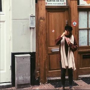 Vintage Cowl Neck Sweater